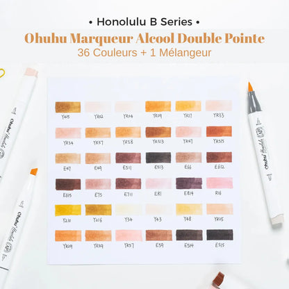 Ohuhu – Honolulu B – 36 Couleurs de Peau – vue 2 | ColoBloom