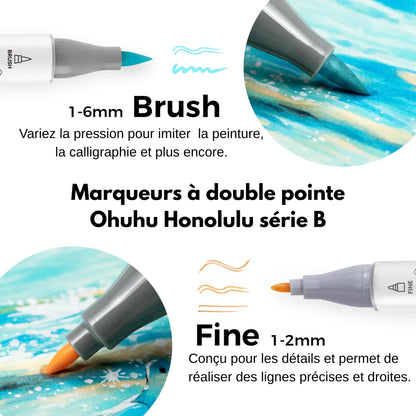 Ohuhu – Honolulu B – 48 Pastels – vue 3 | ColoBloom