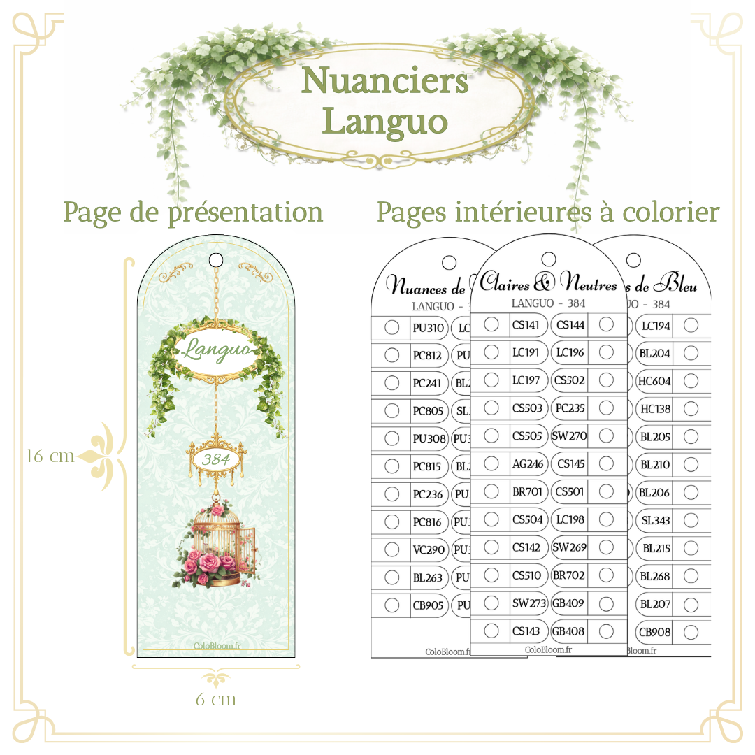 Nuanciers – Languo Acrylique
