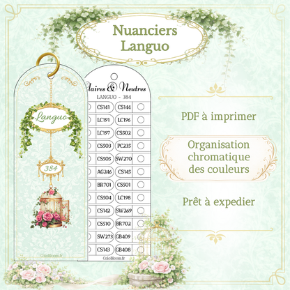 Nuanciers – Languo Acrylique