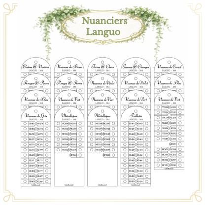 Nuanciers – Languo Acrylique