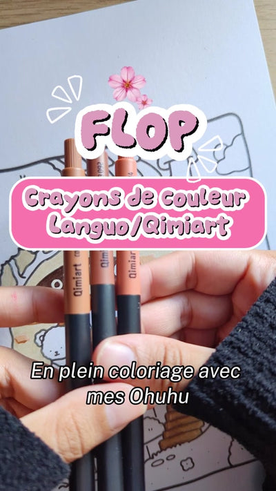 Crayons Languo x Qimiart : mon avis honnête